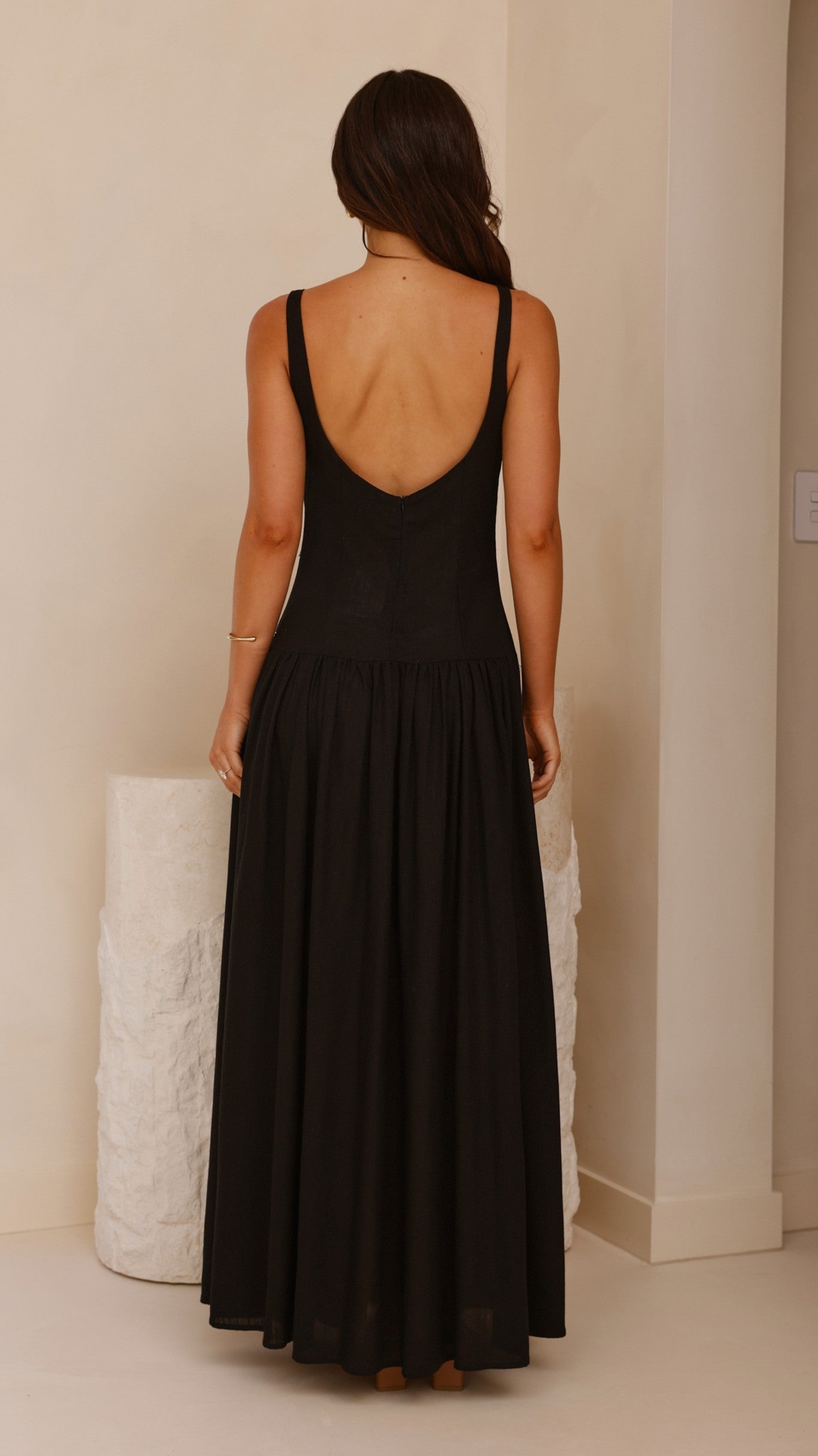 Kora Maxi Dress - Black