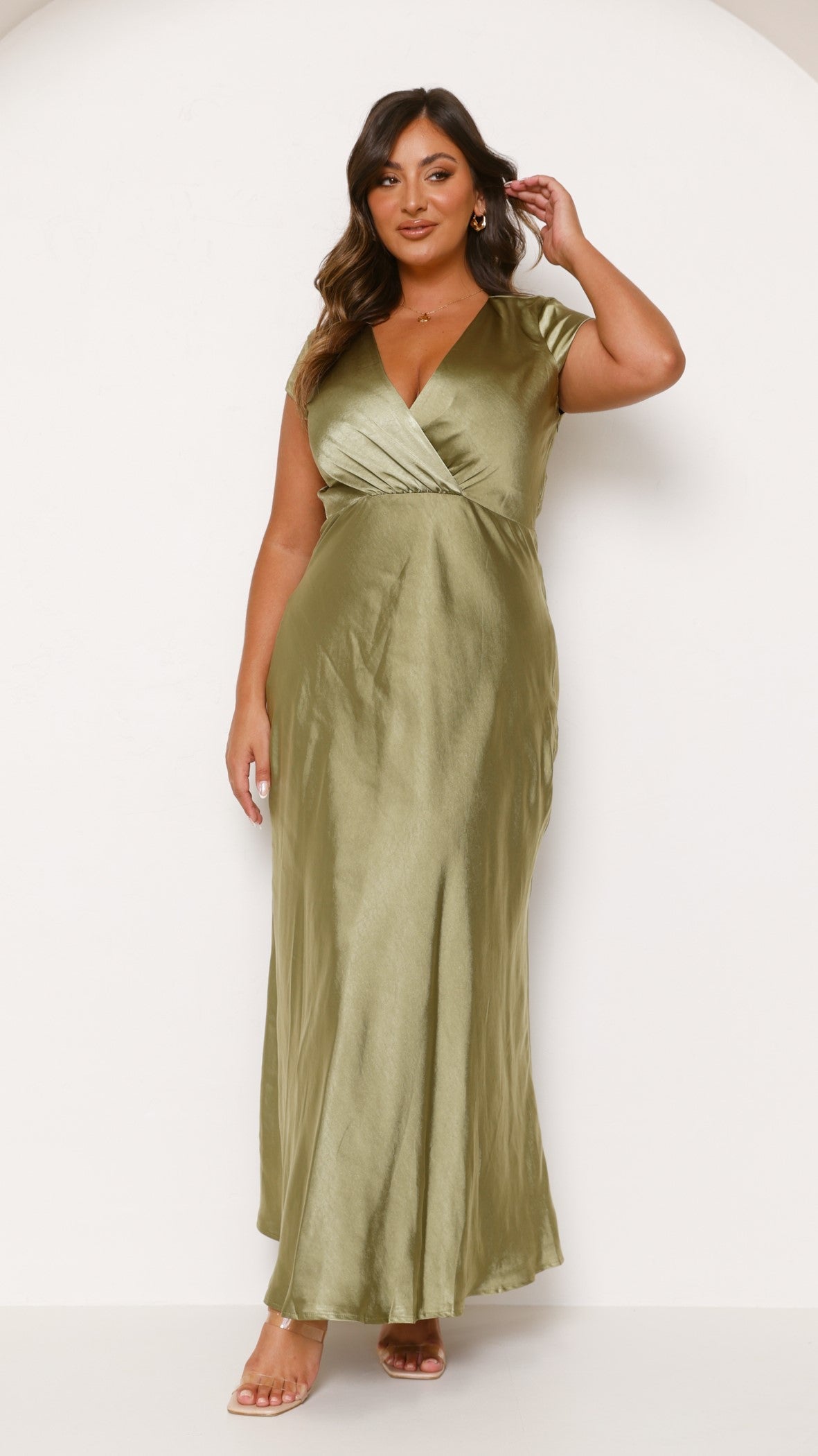 Selma Maxi Dress - Olive