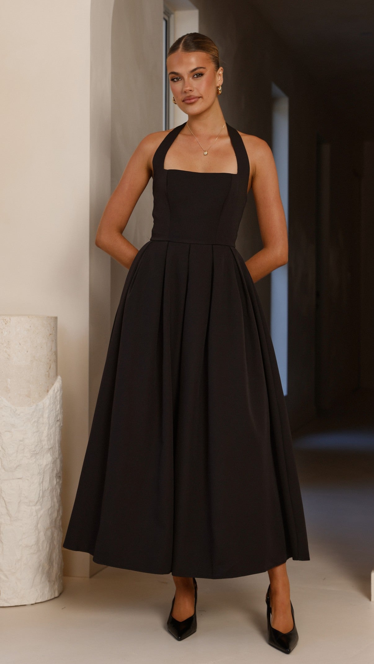 Kristen Maxi Dress - Black