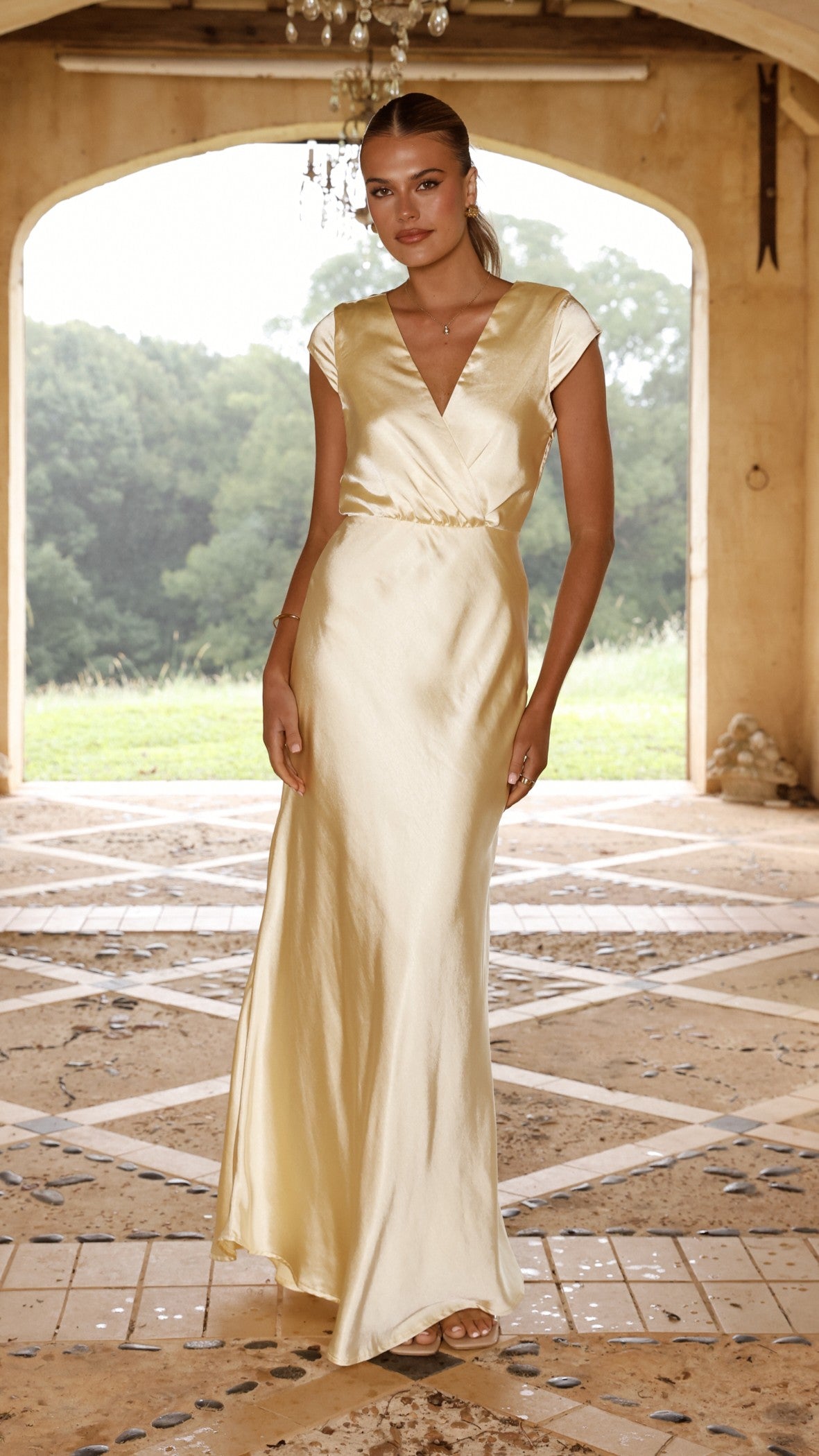 Selma Maxi Dress - Yellow