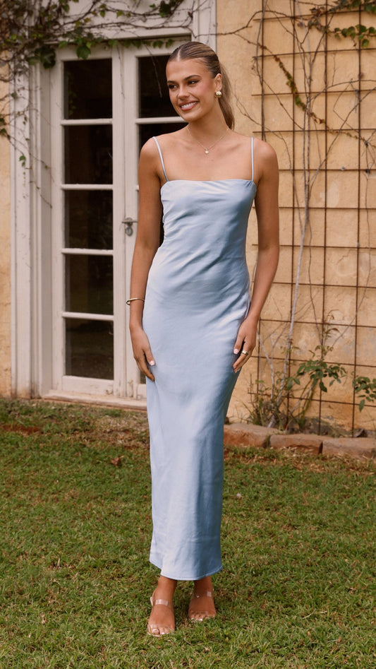 Keira Maxi Dress - Baby Blue