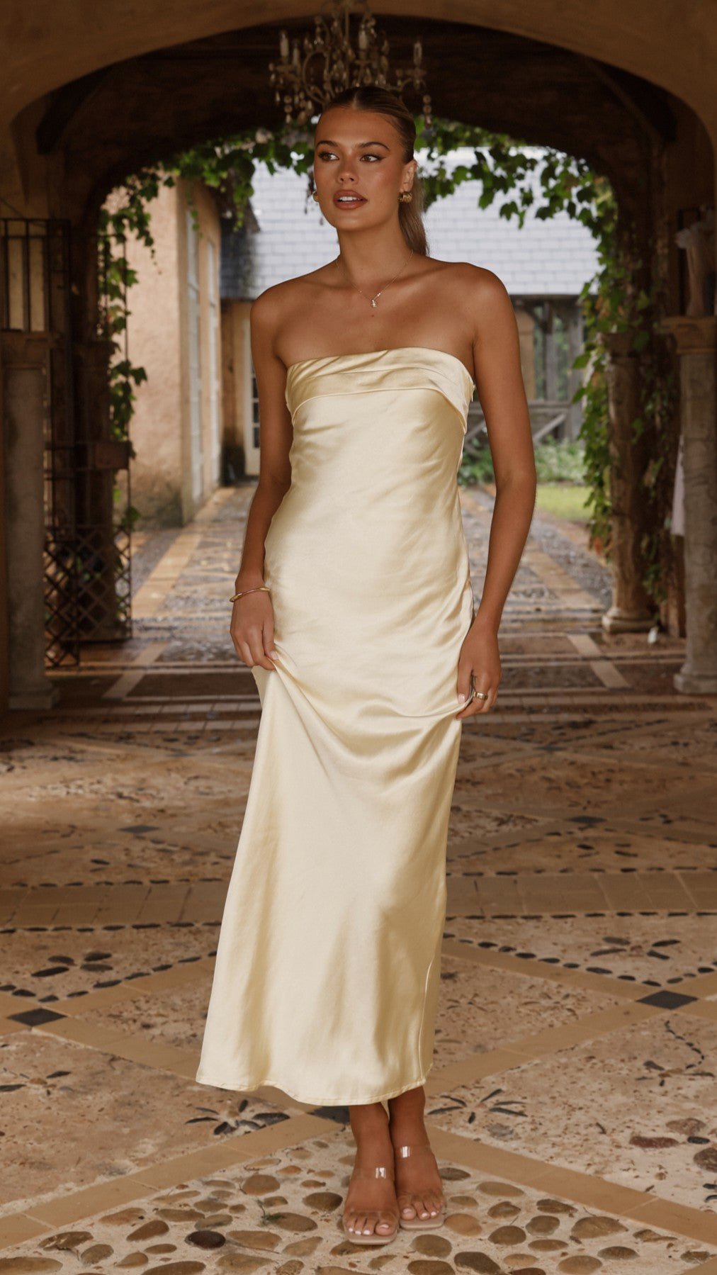 Gisele Maxi Dress - Yellow