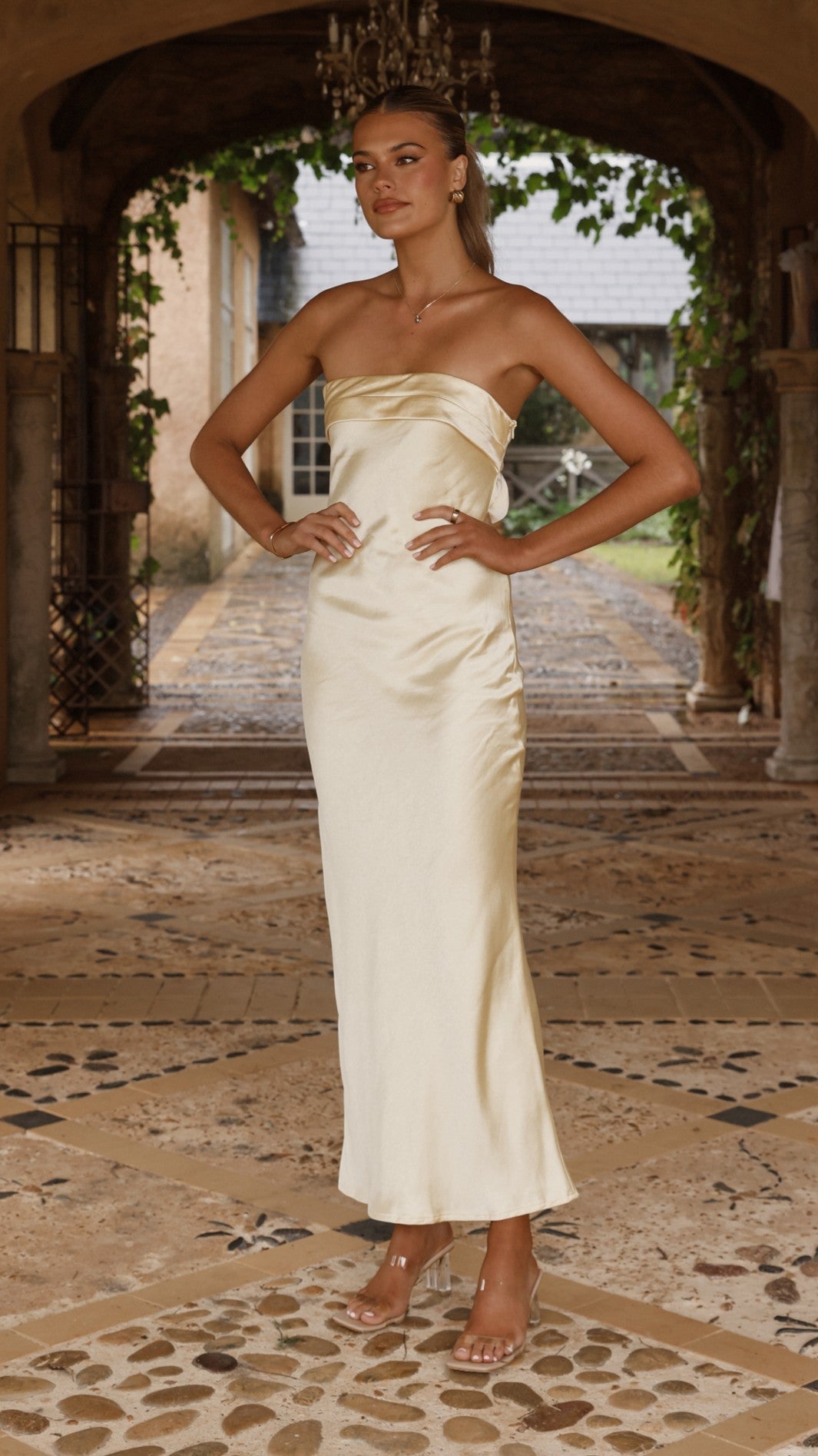 Gisele Maxi Dress - Yellow