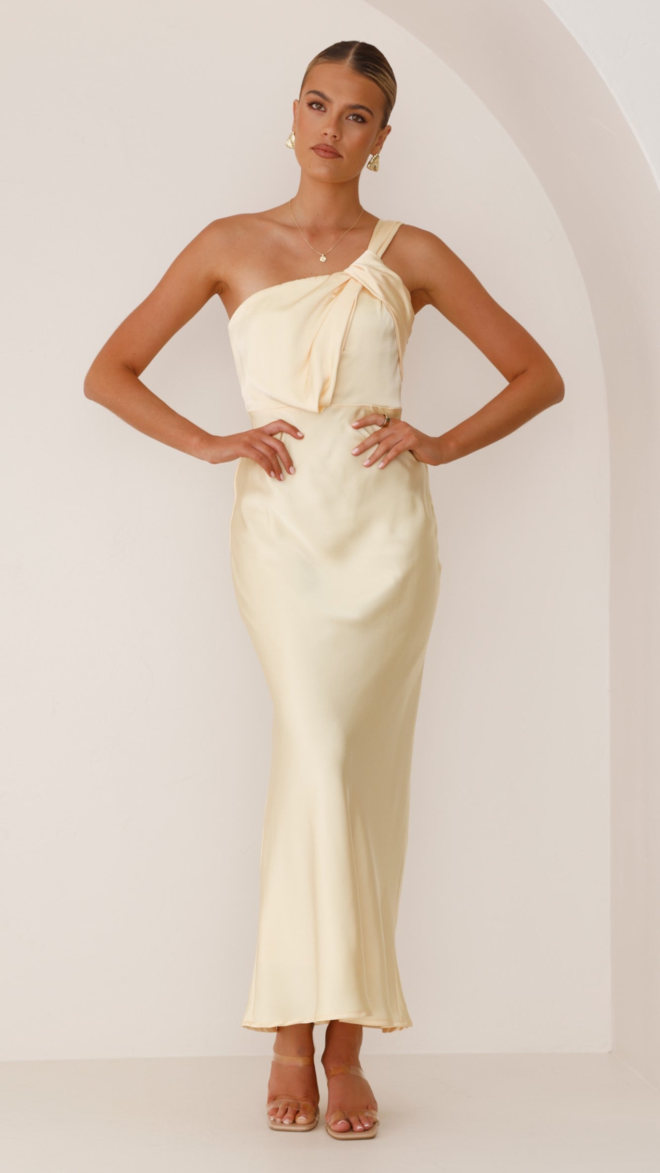 Greta Maxi Dress - Yellow