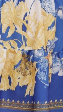 Kalliope Mini Dress - Blue Doll