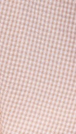 Sahirah Mini Dress - Beige / White Gingham