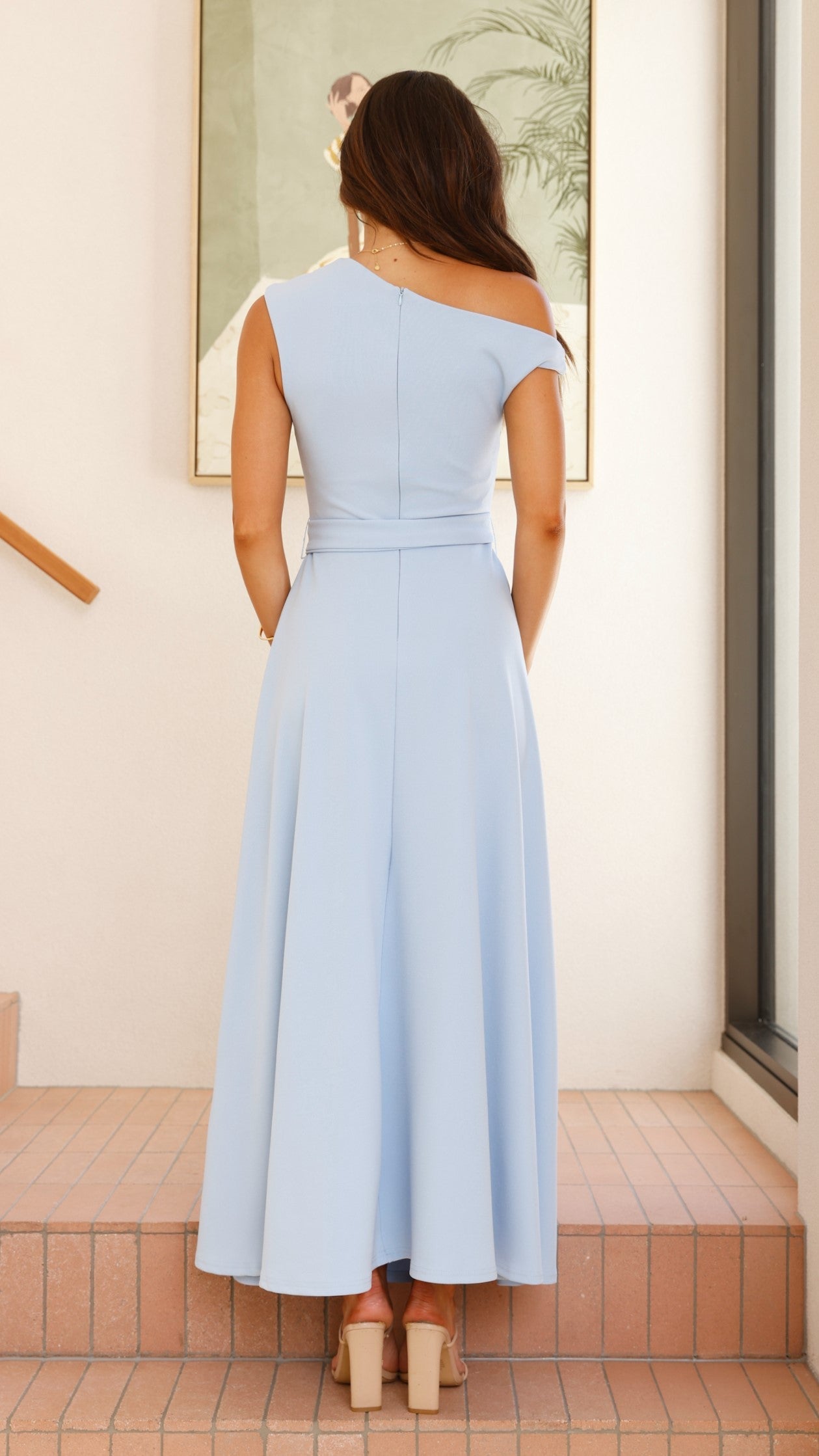 Gemma Maxi Dress - Baby Blue