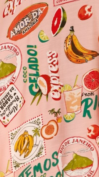 Cruise Maxi Dress - Rio Pink