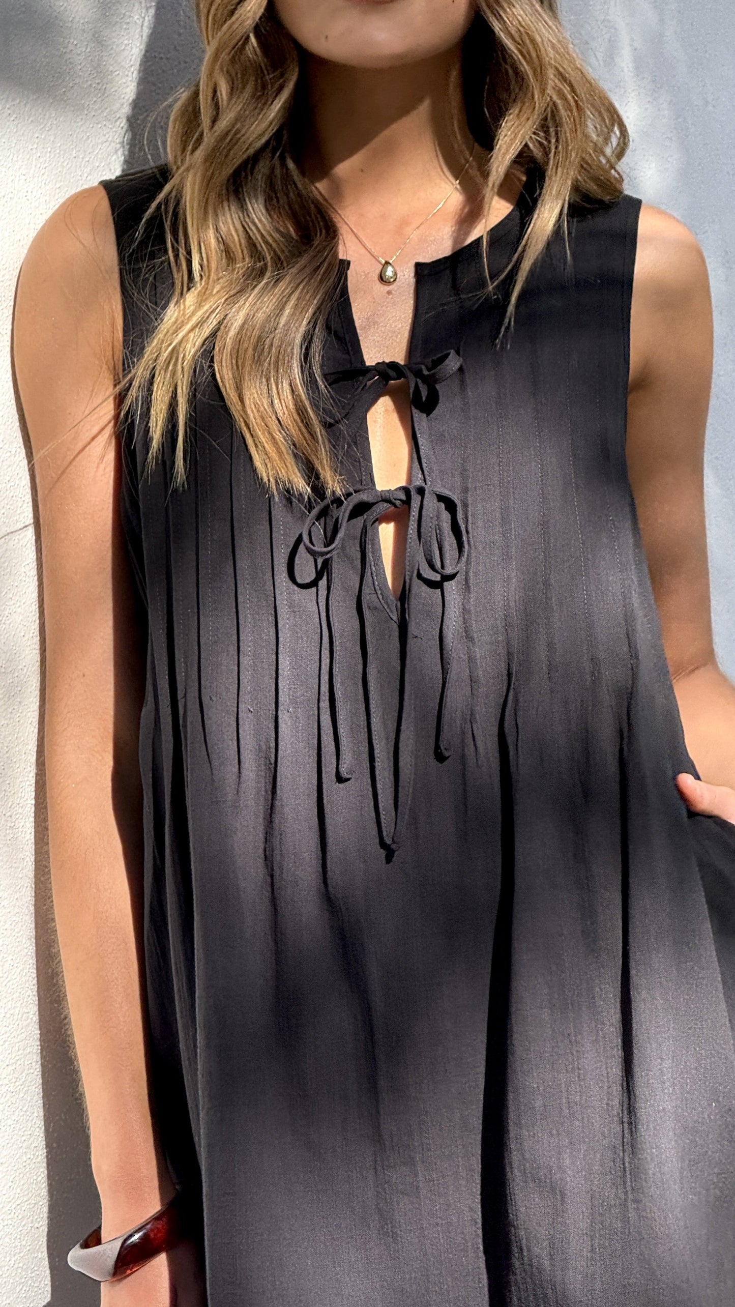 Sahara Mini Dress - Black