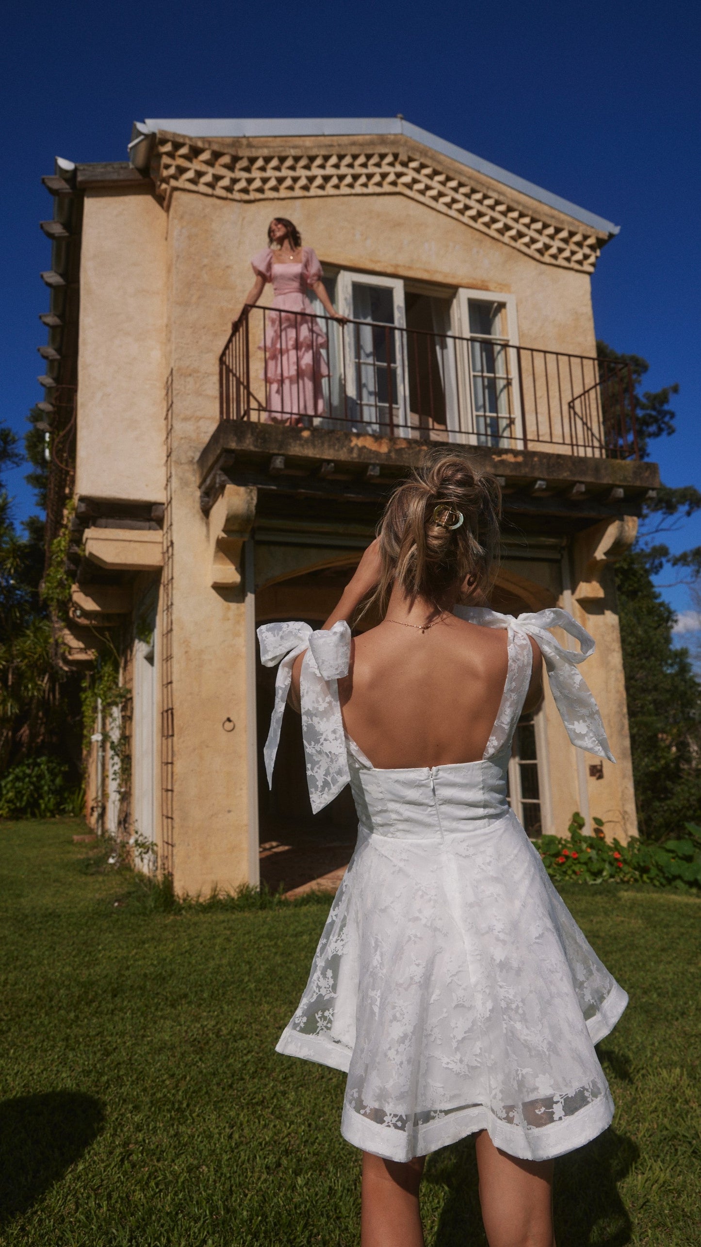 Karis Mini Dress - White