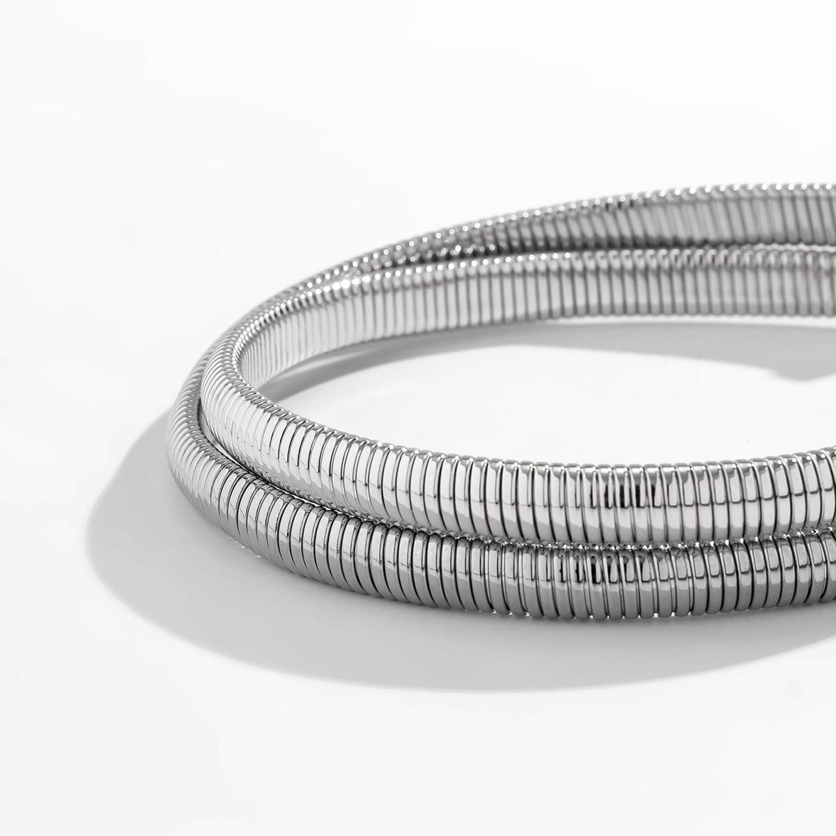 Geometric Intermeshing Collar Choker