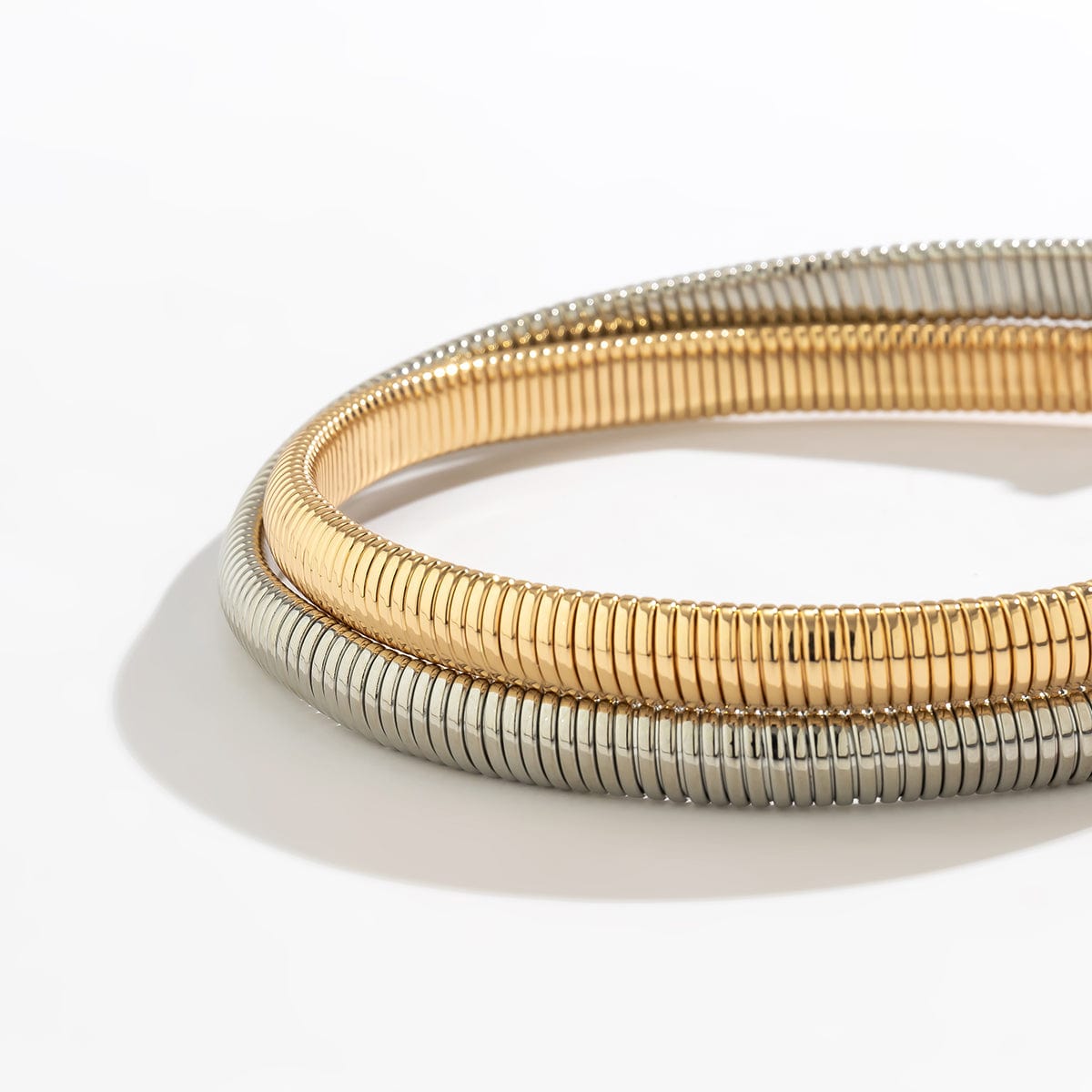 Geometric Intermeshing Collar Choker