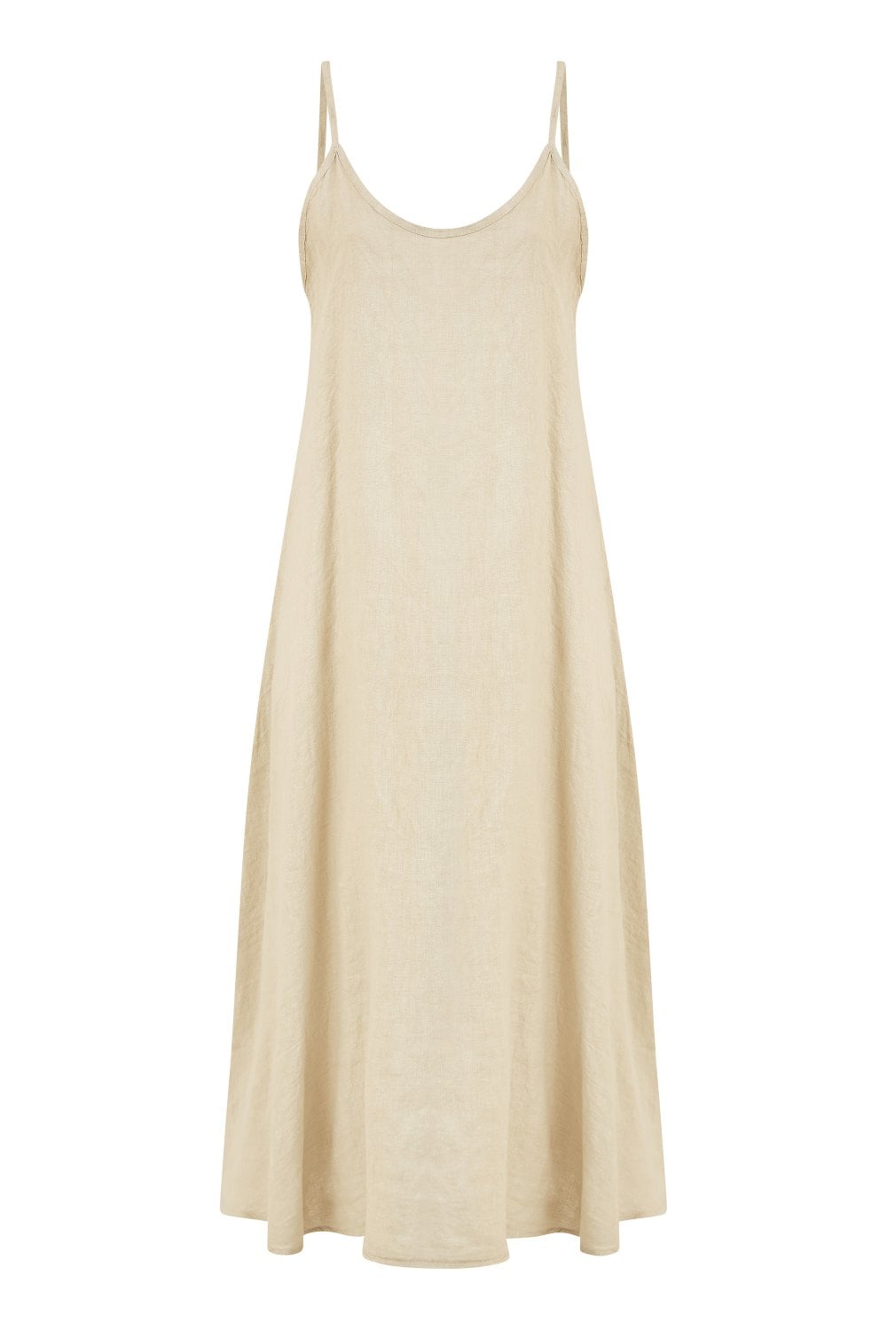 Yumi Stone Italian Linen Relaxed Fit Midi Sundress