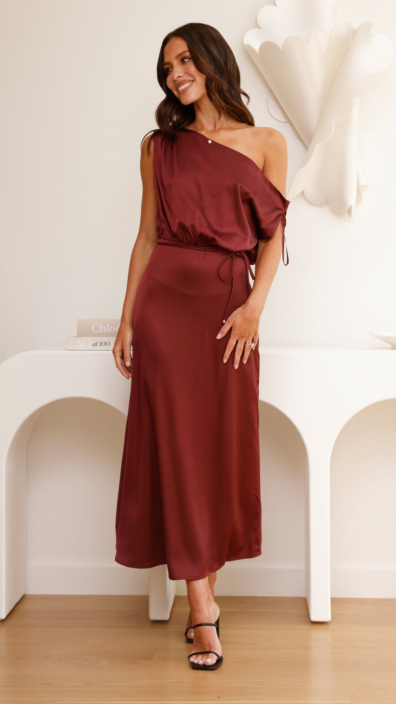 Prudence Maxi Dress - Wine