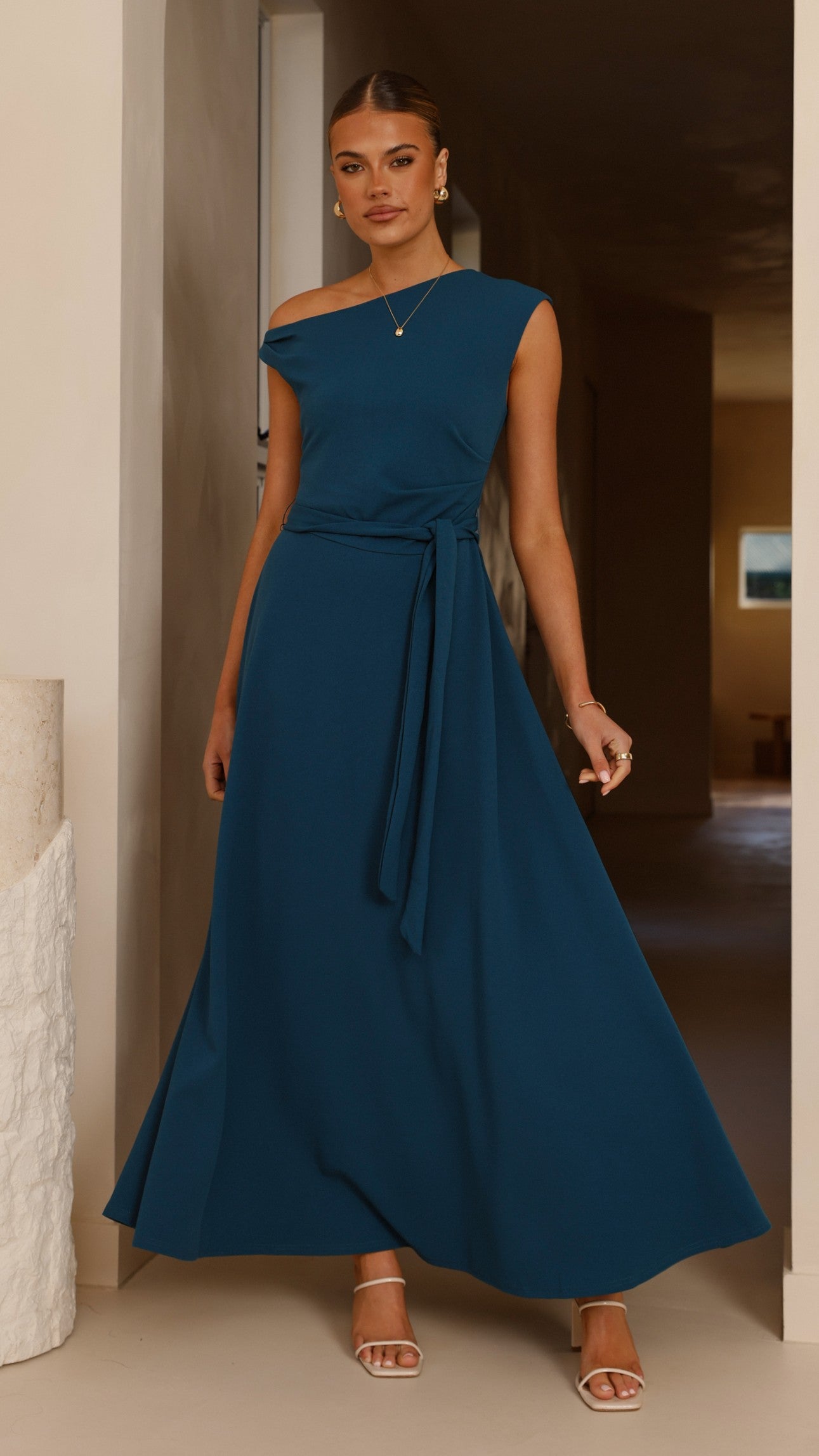 Gemma Maxi Dress - Teal