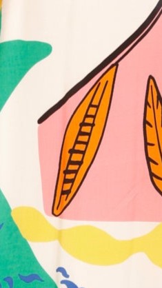 Shahar Maxi Dress - Green Print