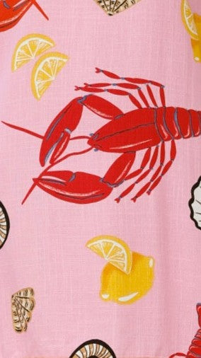 Oceania Maxi Dress - Shell Lover Print