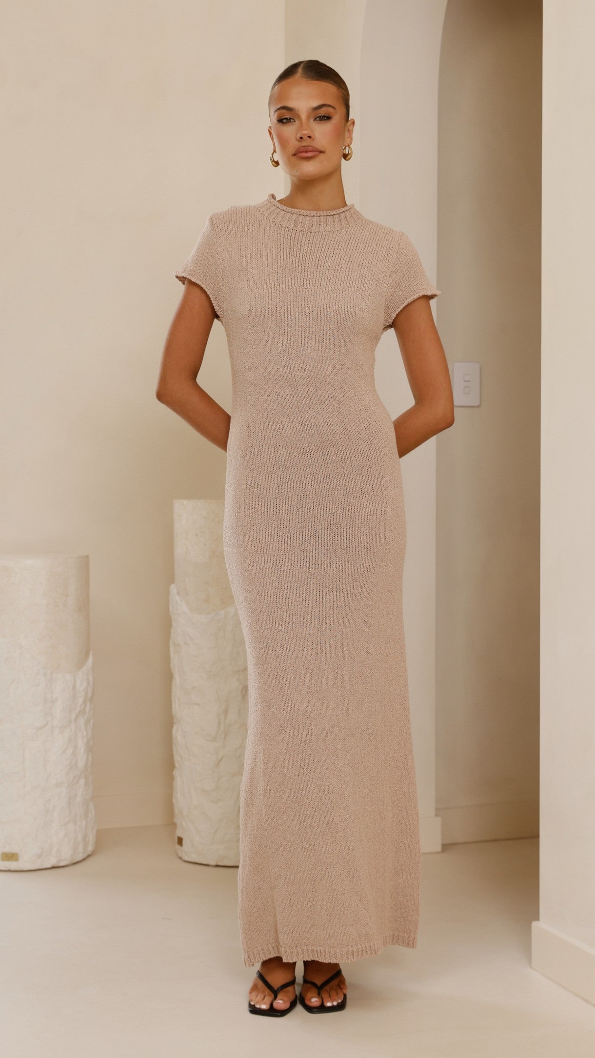 Valise Maxi Dress - Mocha