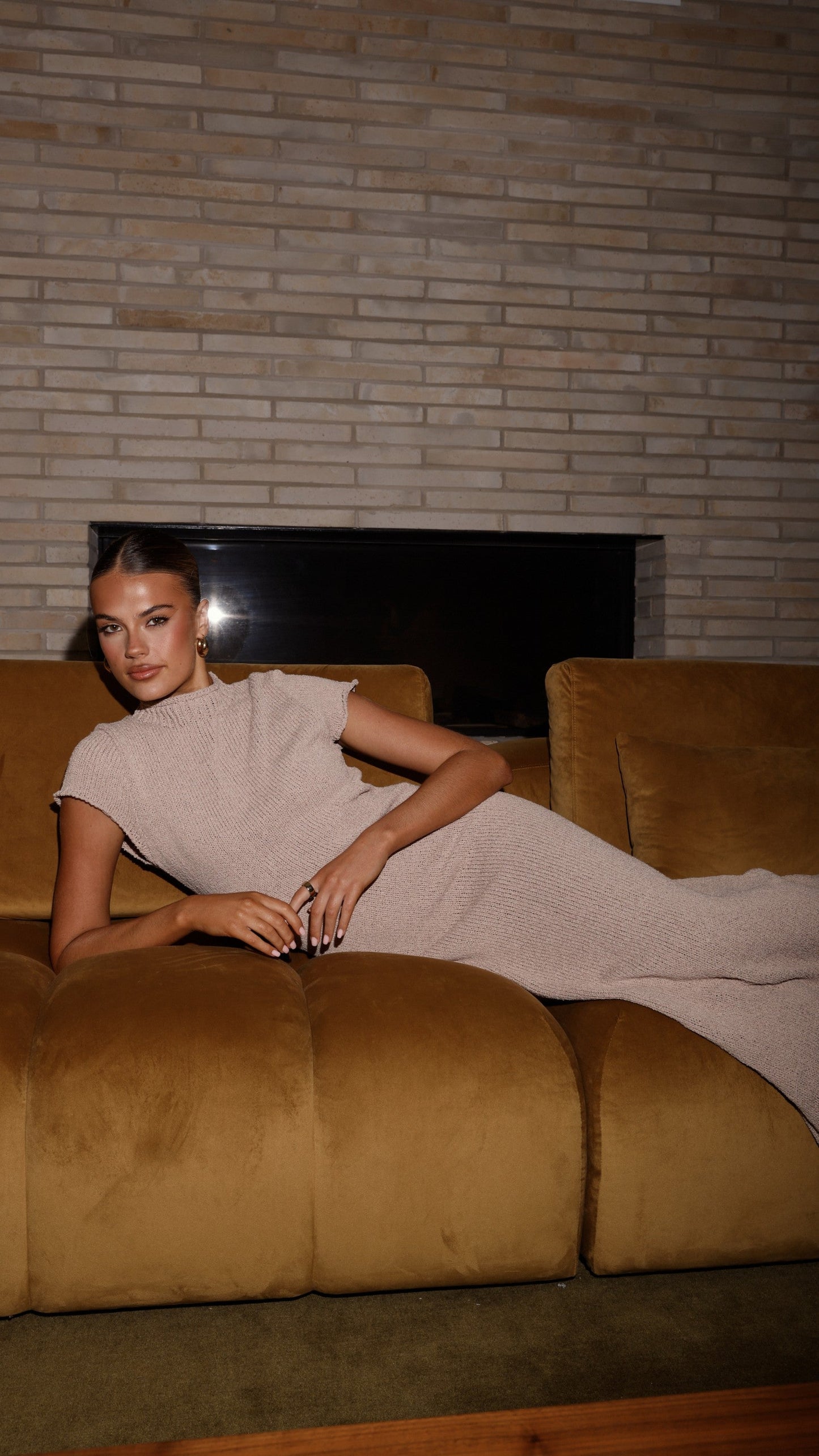 Valise Maxi Dress - Mocha