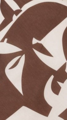 Delilah Mini Dress - Chocolate Print