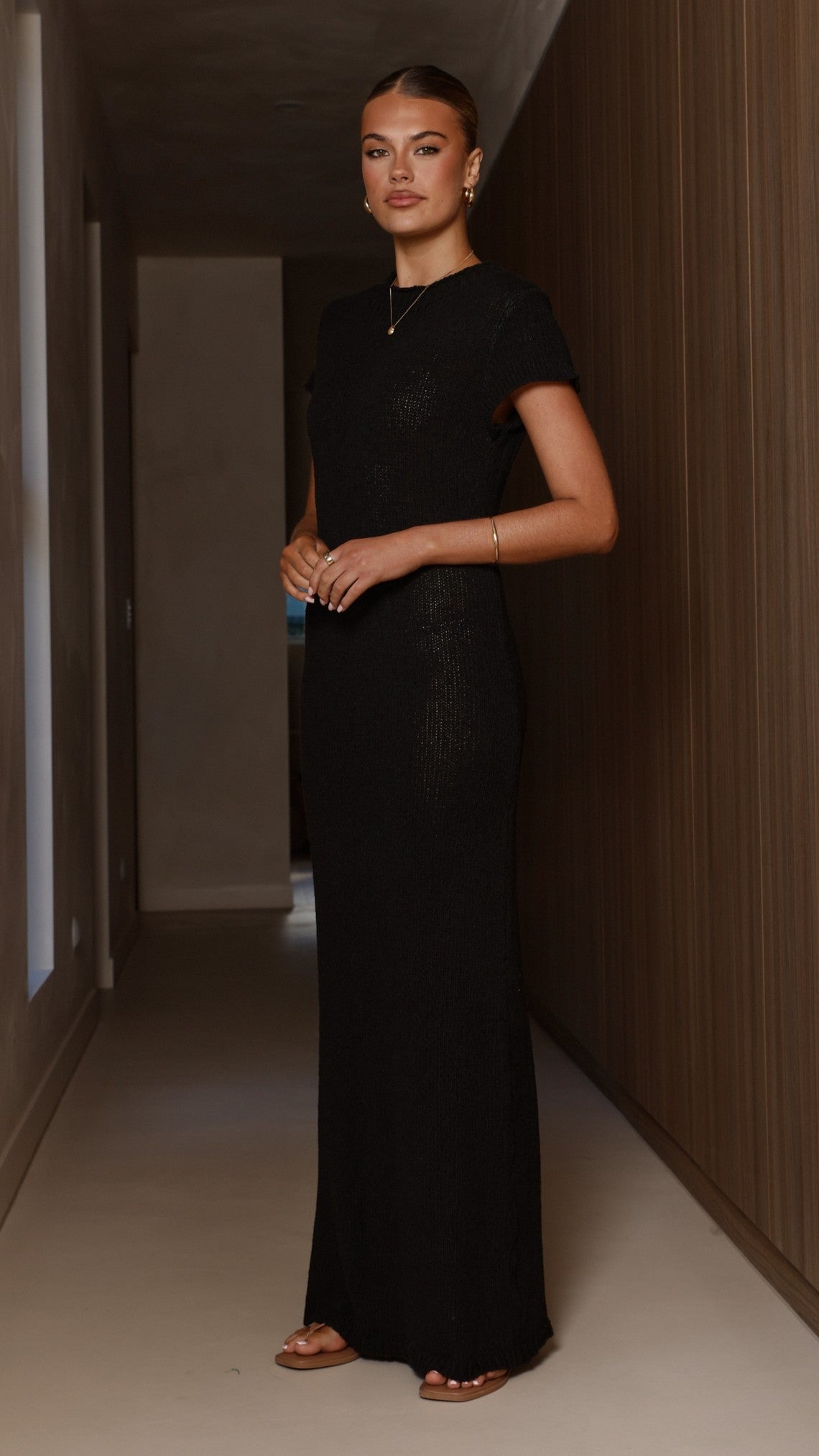 Valise Maxi Dress - Black