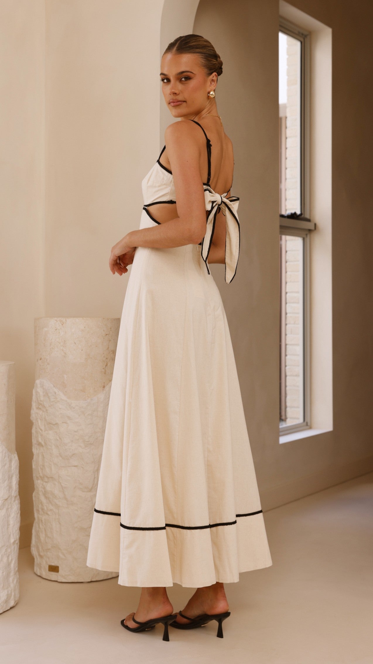 Nereda Maxi Dress - Cream