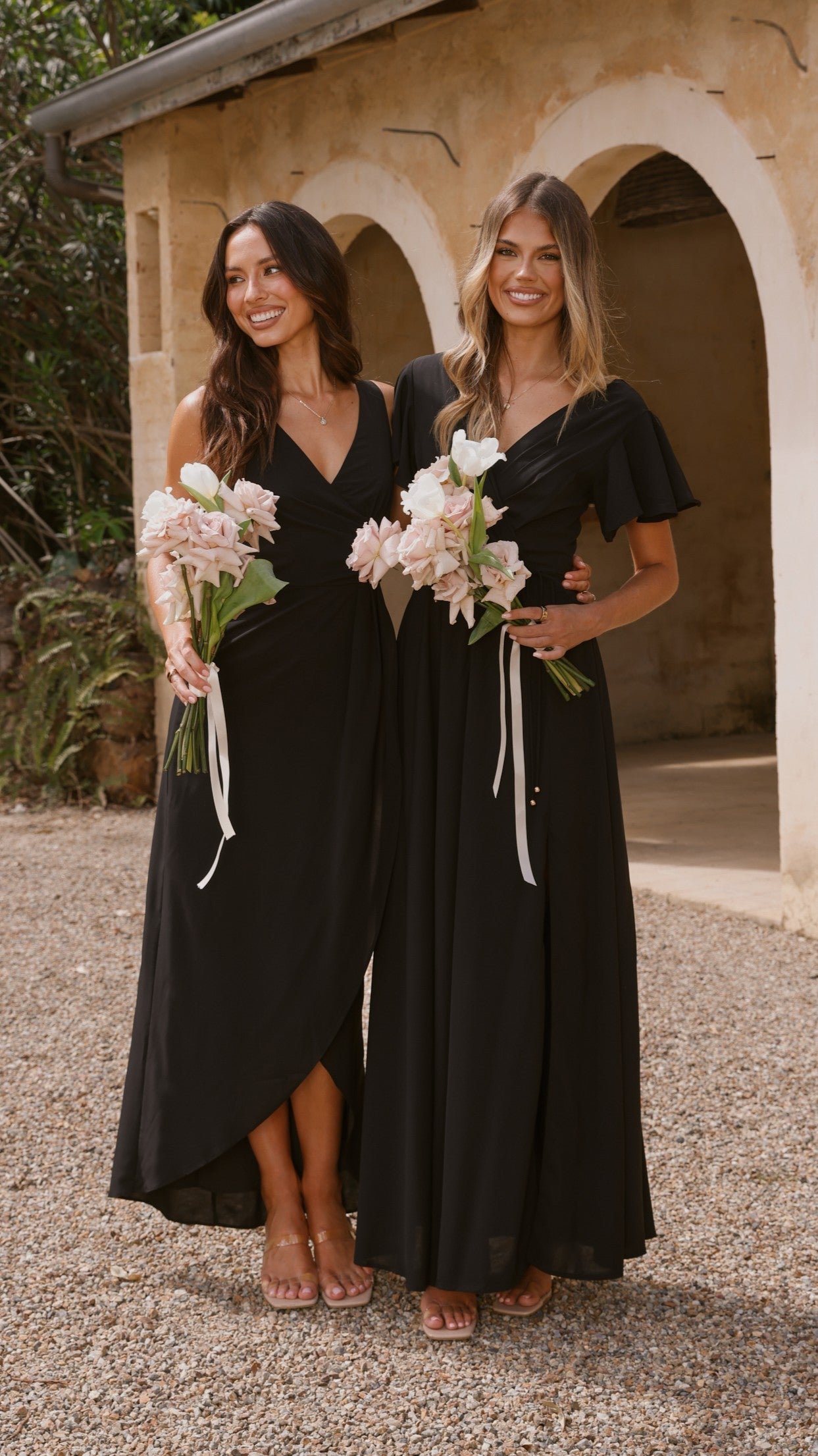 Charlize Maxi Dress - Black