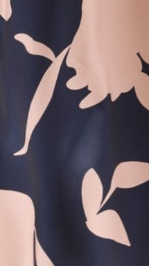 Hadas Maxi Dress - Navy/Pink Print