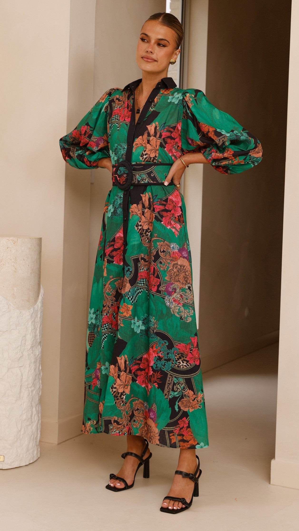 Lucinda Maxi Dress - Green