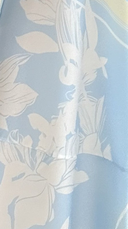 Kaethe Maxi Dress - Blue/Yellow